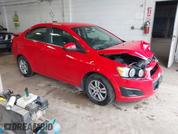 2015 Chevrolet Sonic LT with VIN 1G1JC5SH2F4117505, listed as a IAAI auction lot 42142076 with 138,769 mi miles and . Bid and sale history available at DreamBid. Image 1.