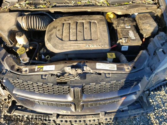 2017 Dodge Grand Caravan GT with VIN 2C4RDGEG5HR698276, listed as a Copart auction lot 88473135 with 134,434 mi miles and Salvage Title. Bid and sale history available at DreamBid. Image 13.
