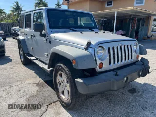 2012 Jeep Wrangler Unlimited Sport with VIN 1C4BJWDG2CL140831, listed as a Copart auction lot 53901795 with 158,152 mi miles and Clean Title. Bid and sale history available at carsss.com. Image 1.