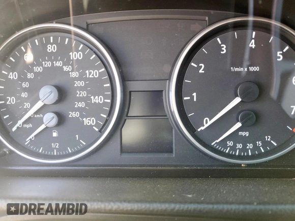 2006 BMW 3 Series 325i with VIN WBAVB13556KX42983, listed as a Copart auction lot 48335035 with Not Provided miles and Salvage Title. Bid and sale history available at carsss.com. Image 9.