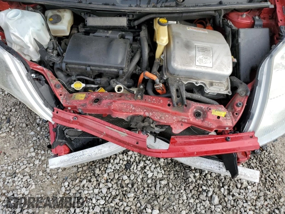 2008 Toyota Prius z VIN JTDKB20U987696216, wystawiony jako Copart lot #55510785 z przebiegiem 128 435 mil mil oraz Szkoda całkowita • Salvage title. Historia ofert i sprzedaży dostępna na DreamBid. Obrazek 11.
