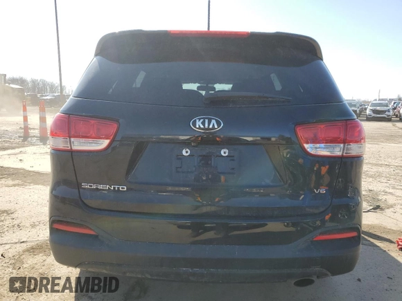2017 Kia Sorento LX with VIN 5XYPGDA57HG198917, listed as a Copart auction lot 48496325 with 115,667 mi miles and Salvage Title. Bid and sale history available at DreamBid. Image 6.