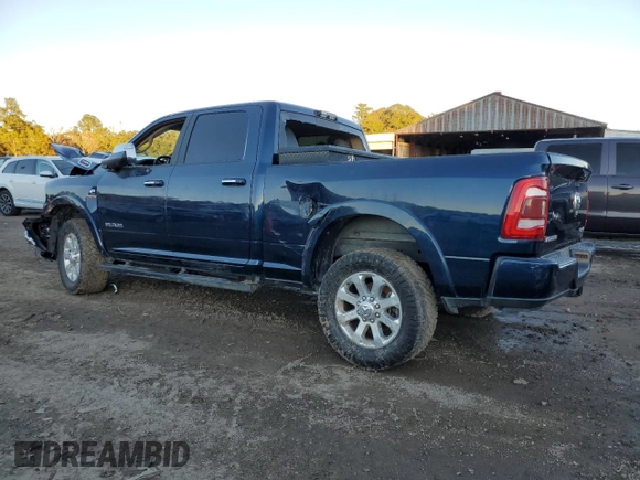 2020 Ram 2500 Laramie with VIN 3C6UR5FL2LG298211, listed as a Copart auction lot 77769564 with 0 mi miles and Salvage Title. Bid and sale history available at carsss.com. Image 2.