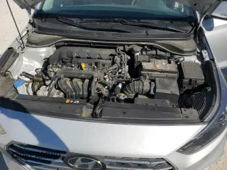 2022 Hyundai Accent Limited with VIN 3KPC34A61NE165830, listed as a Copart auction lot 46813205 with 33,461 mi miles and Salvage Title. Bid and sale history available at carsss.com. Image 11.