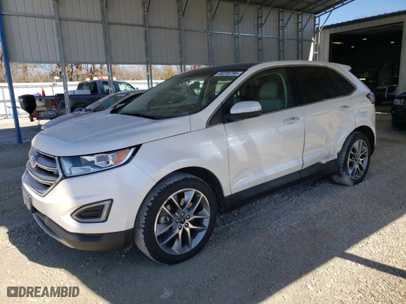 2016 Ford Edge Titanium with VIN 2FMPK4K85GBB26989, listed as a Copart auction lot 45318795 with 177,775 mi miles and Non Repairable. Bid and sale history available at carsss.com. Image 1.