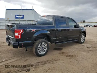 2018 Ford F-150 XL with VIN 1FTEW1E51JKE90789, listed as a Copart auction lot 51926975 with 83,707 mi miles and Salvage Title. Bid and sale history available at DreamBid. Image 3.