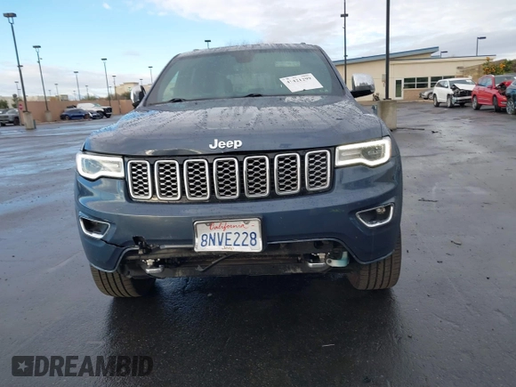 2019 Jeep Grand Cherokee Overland with VIN 1C4RJFCG6KC726690, listed as a IAAI auction lot 41421299 with 116,190 mi miles. Bid and sale history available at carsss.com. Image 13.