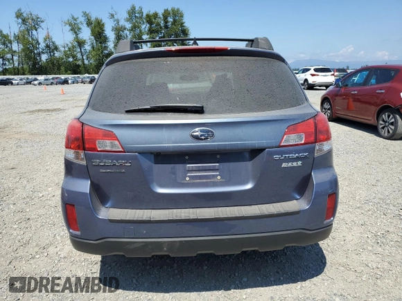 2014 Subaru Outback Limited with VIN 4S4BRBLC6E3295963, listed as a Copart auction lot 66044885 with 133,494 mi miles and Salvage title. Bid and sale history available at DreamBid. Image 6.