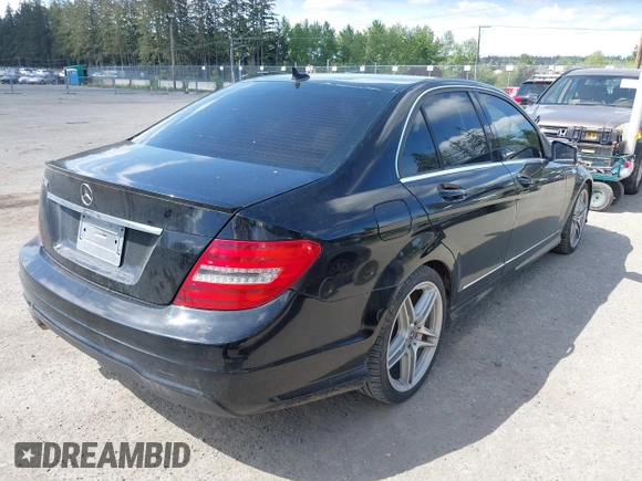2012 Mercedes-Benz C 250 Sport with VIN WDDGF4HB2CR214584, listed as a IAAI auction lot 42227064 with 128,309 mi miles and . Bid and sale history available at DreamBid. Image 4.