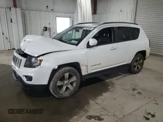 2017 Jeep Compass High Altitude with VIN 1C4NJDEB2HD193230, listed as a Copart auction lot 51601895 with 129,169 mi miles and Salvage Title. Bid and sale history available at carsss.com. Image 1.