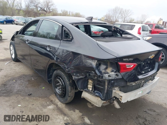 2022 Chevrolet Malibu LS with VIN 1G1ZB5ST2NF204673, listed as a IAAI auction lot 41912887 with 43,235 mi miles and . Bid and sale history available at DreamBid. Image 3.