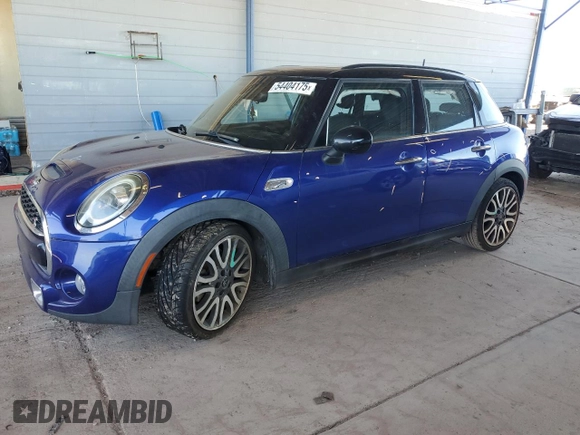 2019 MINI Hardtop 4 Door Cooper S z VIN WMWXU3C58K2H55626, wystawiony jako Copart lot #54404175 z przebiegiem 65 209 mil mil oraz Szkoda całkowita • Salvage title. Historia ofert i sprzedaży dostępna na DreamBid. Obrazek 1.