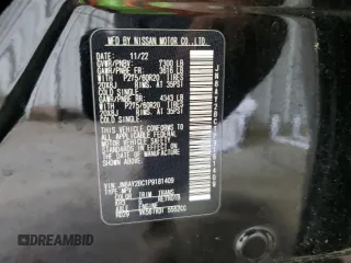2023 Nissan Armada SL z VIN JN8AY2BC1P9181409, wystawiony jako Copart lot #61060845 z przebiegiem 52 388 mil mil oraz Szkoda całkowita • Salvage title. Historia ofert i sprzedaży dostępna na DreamBid. Obrazek 14.