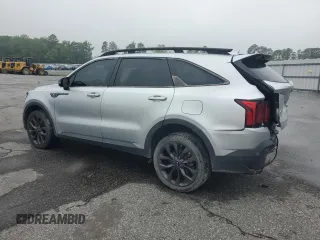 2021 Kia Sorento EX with VIN 5XYRHDLF9MG071527, listed as a Copart auction lot 58660985 with 111,057 mi miles and Clean title. Bid and sale history available at DreamBid. Image 2.