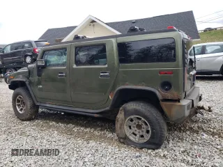2004 Hummer H2 z VIN 5GRGN23U94H100484, wystawiony jako Copart lot #51427645 z przebiegiem 228 142 mil mil oraz Czysty tytuł • Clean title. Historia ofert i sprzedaży dostępna na DreamBid. Obrazek 2.