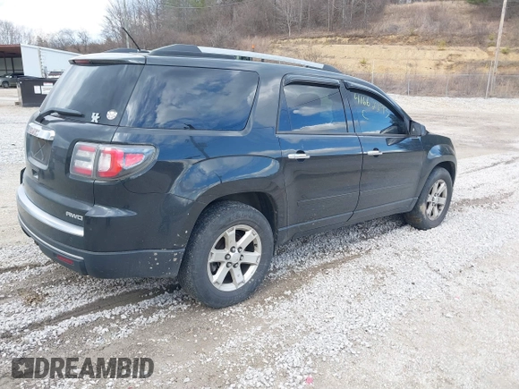 2015 GMC Acadia SLE with VIN 1GKKVPKD1FJ261518, listed as a IAAI auction lot 41662293 with 125,440 mi miles and . Bid and sale history available at DreamBid. Image 4.