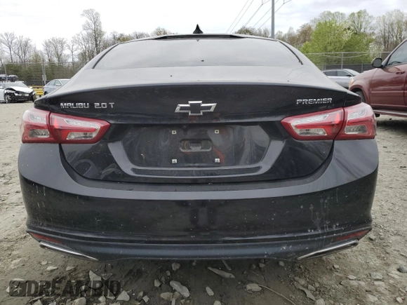 2022 Chevrolet Malibu Premier with VIN 1G1ZE5SX4NF194254, listed as a Copart auction lot 88919235 with 87,791 mi miles and Salvage Title. Bid and sale history available at DreamBid. Image 6.