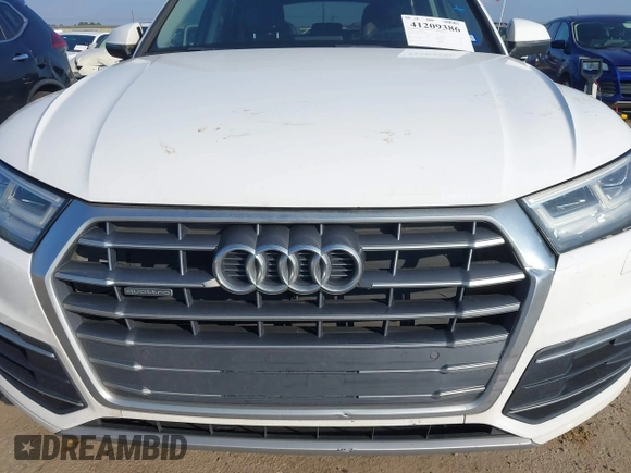 2018 Audi Q5 Premium Plus with VIN WA1BNAFY1J2220714, listed as a IAAI auction lot 41209386 with 70,012 mi miles and . Bid and sale history available at DreamBid. Image 11.
