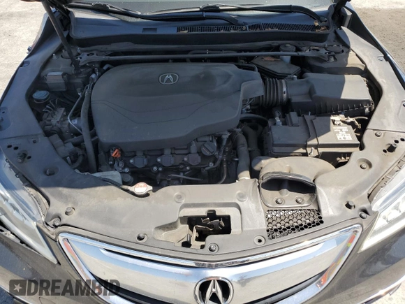 2015 Acura TLX V6 with VIN 19UUB2F32FA021171, listed as a Copart auction lot 56251435 with 96,014 mi miles and Salvage title. Bid and sale history available at DreamBid. Image 11.
