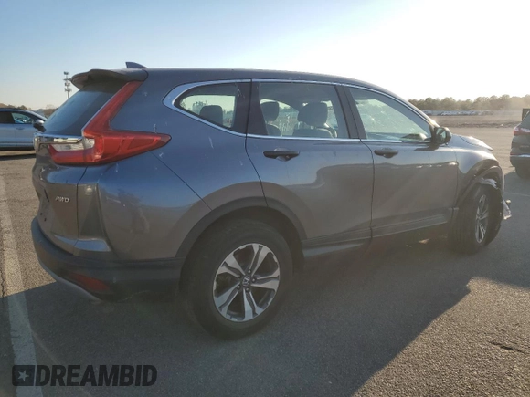 2017 Honda CR-V LX with VIN 2HKRW6H3XHH223040, listed as a Copart auction lot 46732605 with 0 mi miles and Salvage Title. Bid and sale history available at carsss.com. Image 3.