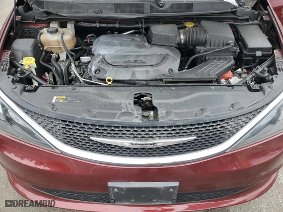 2021 Chrysler Voyager LXI with VIN 2C4RC1DG9MR546027, listed as a Copart auction lot 72005114 with 56,088 mi miles and Salvage Title. Bid and sale history available at carsss.com. Image 12.
