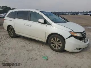 2016 Honda Odyssey EX-L with VIN 5FNRL5H60GB135270, listed as a Copart auction lot 47188695 with 188,097 mi miles and Salvage Title. Bid and sale history available at carsss.com. Image 4.