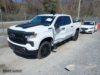 2024 Chevrolet Silverado 1500 LT Trail Boss with VIN 3GCUDFED7RG397591, listed as a IAAI auction lot 41855842 with 9,177 mi miles. Bid and sale history available at carsss.com. Image 18.