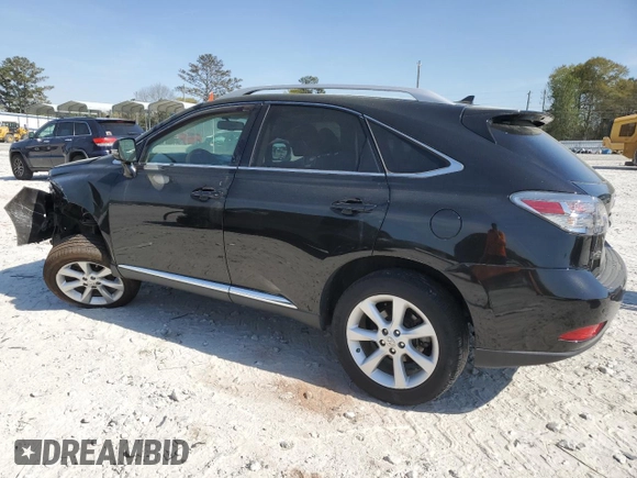2011 Lexus RX 350 with VIN 2T2ZK1BAXBC056559, listed as a Copart auction lot 50935345 with 58,350 mi miles and Salvage Title. Bid and sale history available at carsss.com. Image 2.