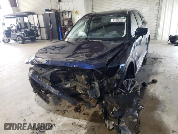 2021 Mazda CX-5 Grand Touring with VIN JM3KFBDM3M0327635, listed as a Copart auction lot 49980635 with 47,160 mi miles and Salvage Title. Bid and sale history available at carsss.com. Image 5.