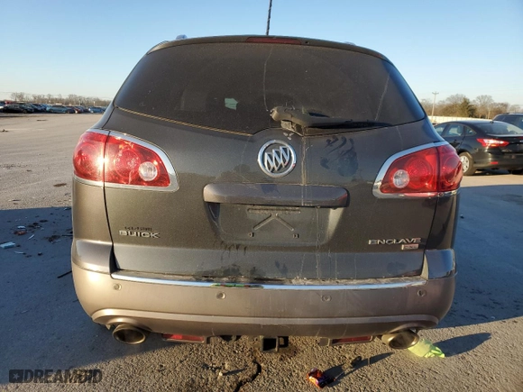 2011 Buick Enclave CXL-2 with VIN 5GAKRCED3BJ114424, listed as a Copart auction lot 45675015 with 165,793 mi miles and Salvage Title. Bid and sale history available at carsss.com. Image 6.