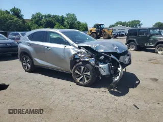 2019 Lexus NX 300 with VIN JTJBARBZ3K2212949, listed as a Copart auction lot 61261645 with 27,432 mi miles and Salvage title. Bid and sale history available at DreamBid. Image 4.