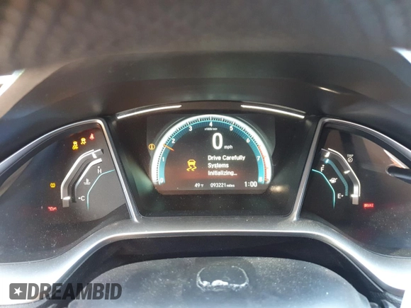 2017 Honda Civic EX-T with VIN 2HGFC1E32HH630878, listed as a Copart auction lot 83703104 with 93,221 mi miles and Salvage Title. Bid and sale history available at DreamBid. Image 9.