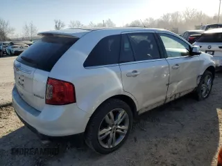 2011 Ford Edge Limited with VIN 2FMDK3KC2BBA27136, listed as a Copart auction lot 44351874 with 156,187 mi miles and Salvage Title. Bid and sale history available at carsss.com. Image 3.