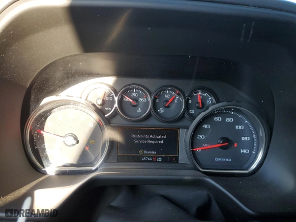 2023 Chevrolet Tahoe Commercial with VIN 1GNSKLED0PR270133, listed as a Copart auction lot 48582405 with 45,764 mi miles and Salvage Title. Bid and sale history available at carsss.com. Image 9.