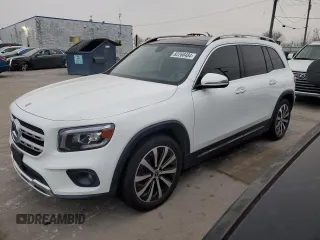 2021 Mercedes-Benz GLB 250 z VIN W1N4M4HBXMW085945, wystawiony jako Copart lot #82260484 z przebiegiem 30 469 mil mil oraz Czysty tytuł • Clean title. Historia ofert i sprzedaży dostępna na DreamBid. Obrazek 1.