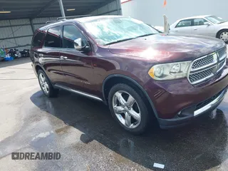 2012 Dodge Durango Citadel with VIN 1C4RDHEG0CC247392, listed as a IAAI auction lot 41999685 with 125,901 mi miles and . Bid and sale history available at DreamBid. Image 1.