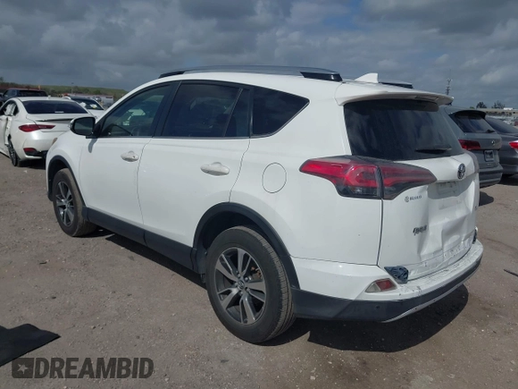 2018 Toyota RAV4 XLE with VIN JTMWFREV7JJ731893, listed as a IAAI auction lot 41567850 with 141,269 mi miles. Bid and sale history available at carsss.com. Image 3.
