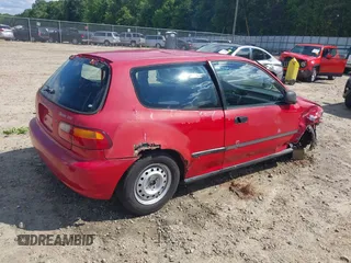 1994 Honda Civic z VIN 2HGEH2466RH505575, wystawiony jako IAAI lot #42147290 z przebiegiem Nie podano mil oraz . Historia ofert i sprzedaży dostępna na DreamBid. Obrazek 4.