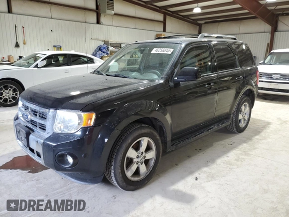 2011 Ford Escape Limited with VIN 1FMCU9EG7BKA53387, listed as a Copart auction lot 46256845 with 176,442 mi miles and Salvage Title. Bid and sale history available at DreamBid. Image 1.