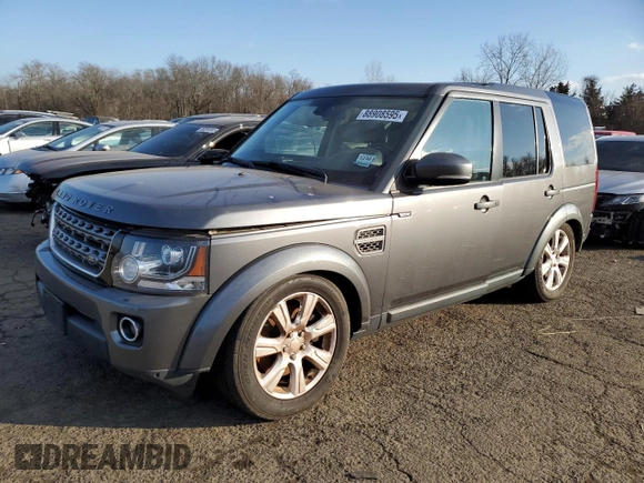 2014 Land Rover LR4 HSE with VIN SALAG2V62EA703151, listed as a Copart auction lot 88908595 with Not Provided miles and Salvage Title. Bid and sale history available at DreamBid. Image 1.