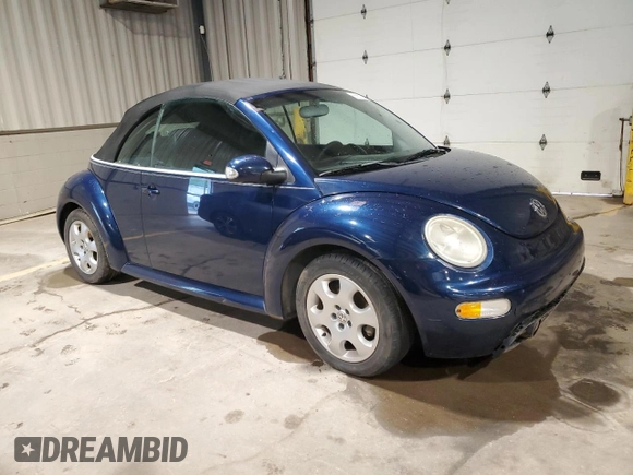 2003 Volkswagen Beetle GLS with VIN 3VWCK21Y03M310235, listed as a Copart auction lot 56853935 with 93,424 mi miles and Clean Title. Bid and sale history available at DreamBid. Image 4.