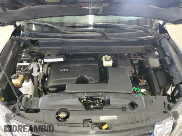 2017 Nissan Pathfinder Platinum with VIN 5N1DR2MM5HC667376, listed as a Copart auction lot 53351515 with 136,530 mi miles and Clean title. Bid and sale history available at DreamBid. Image 12.