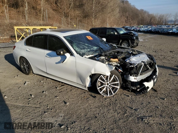 2020 BMW 3 Series 330i xDrive with VIN 3MW5R7J08L8B08716, listed as a Copart auction lot 72924792 with Not Provided miles and . Bid and sale history available at DreamBid. Image 4.