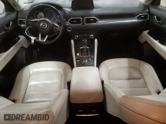 2018 Mazda CX-5 Grand Touring with VIN JM3KFBDM9J0472853, listed as a Copart auction lot 85109694 with Not Provided miles and Salvage Title. Bid and sale history available at carsss.com. Image 8.