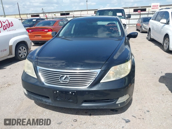 2008 Lexus LS 460 with VIN JTHBL46F385077736, listed as a IAAI auction lot 42531528 with 107,574 mi miles and . Bid and sale history available at DreamBid. Image 12.