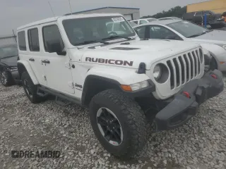 2021 Jeep Wrangler Unlimited Rubicon с VIN 1C4JJXFM3MW753710, выставлен на аукционе Copart как лот 60746525 с пробегом 96 561 миль миль и Списание • Salvage title. История ставок и продаж доступна на DreamBid. Изображение 4.