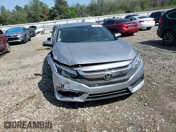 2018 Honda Civic EX with VIN 19XFC2F76JE035832, listed as a Copart auction lot 51020685 with Not Provided miles and Salvage Title. Bid and sale history available at DreamBid. Image 11.