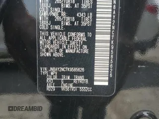 2019 Nissan Armada SV with VIN JN8AY2NC7K9585626, listed as a Copart auction lot 68288314 with 137,257 mi miles and Salvage Title. Bid and sale history available at carsss.com. Image 13.