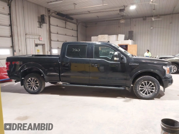 2018 Ford F-150 XL with VIN 1FTFW1E56JFD06640, listed as a IAAI auction lot 41983563 with 63,092 mi miles. Bid and sale history available at carsss.com. Image 13.