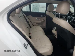 2021 Mercedes-Benz C 300 with VIN W1KWF8DB0MR645662, listed as a Copart auction lot 86515424 with 59,855 mi miles and Salvage Title. Bid and sale history available at carsss.com. Image 10.